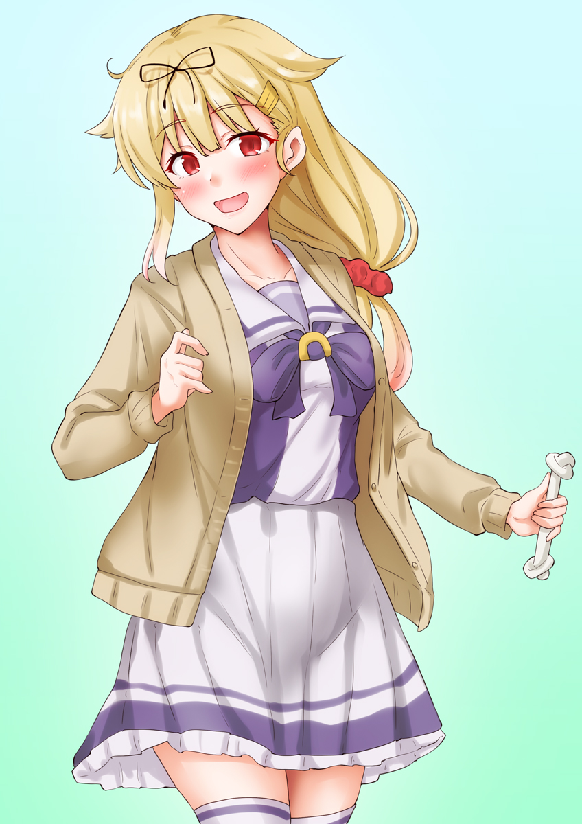 yuudachi and yuudachi kai ni (kantai collection and 1 more) drawn by anti_(untea9)