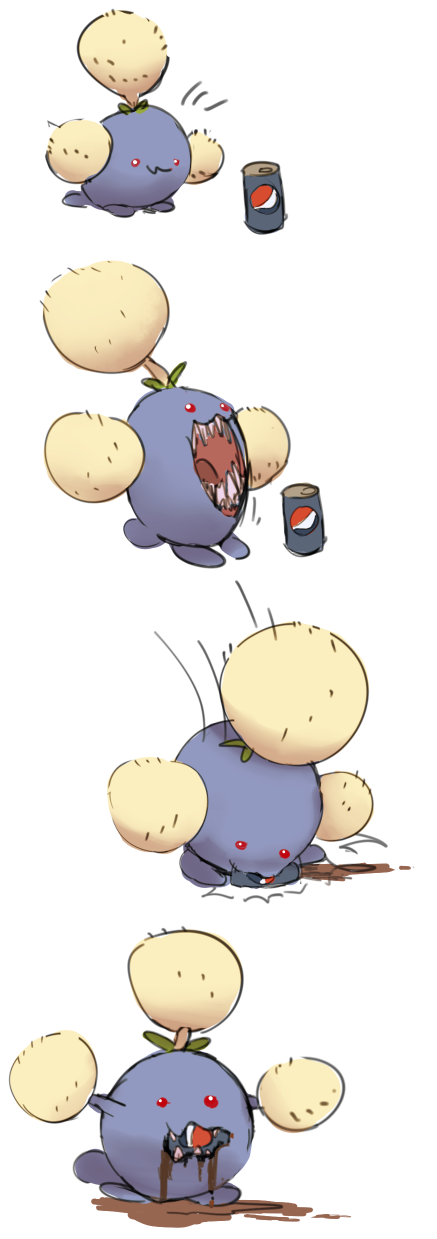 jumpluff (pokemon and 1 more) drawn by boke-chan