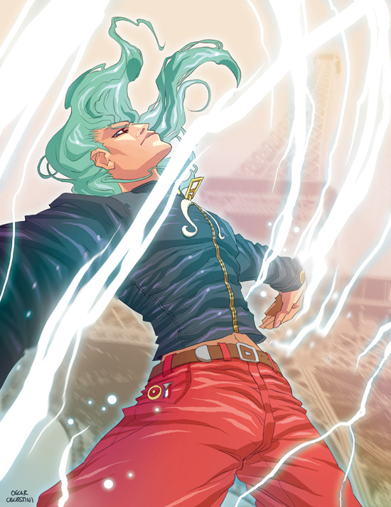 remy (street fighter and 1 more) drawn by oscar_celestini