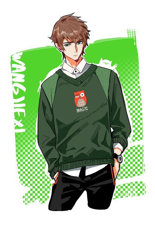 wang jiexi (quanzhi gaoshou) drawn by jokerplaner