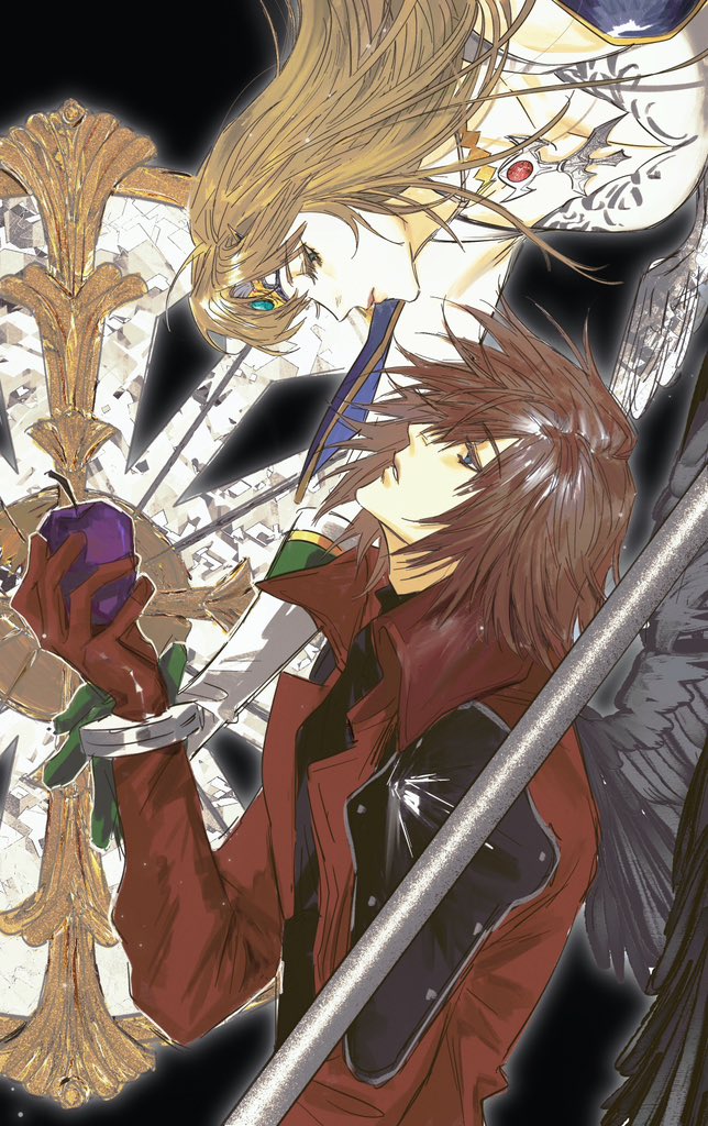 genesis rhapsodos and minerva (final fantasy and 2 more) drawn by moyanwxy