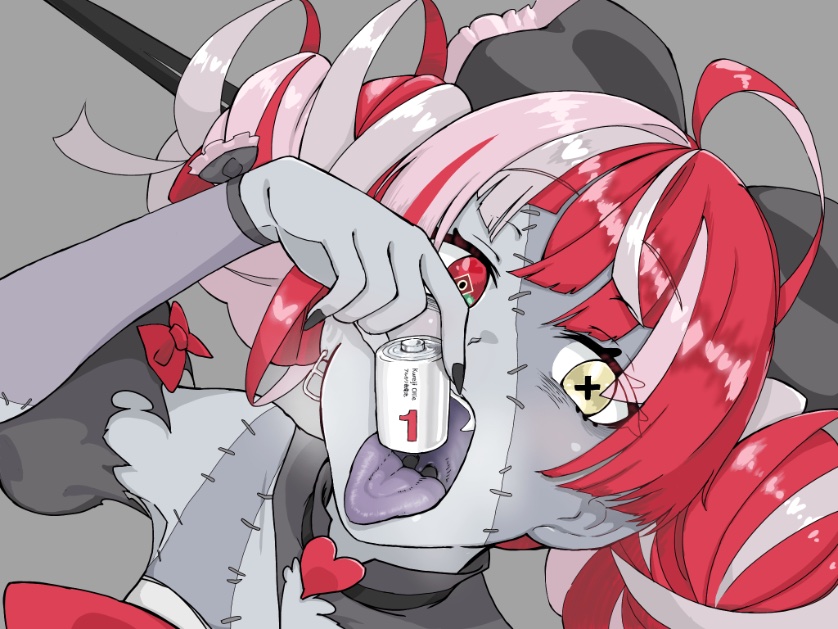 kureiji ollie (hololive and 1 more) drawn by tama_(tamathersky)