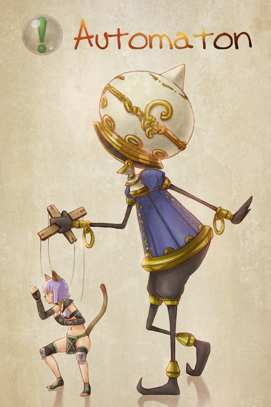 adventurer and automaton (final fantasy and 1 more) drawn by nucomas
