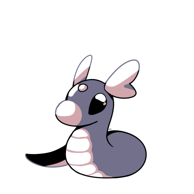dratini (pokemon and 1 more) drawn by rumwik