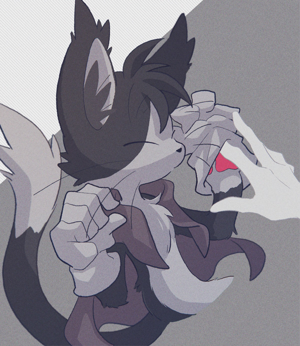 cait sith (final fantasy and 3 more) drawn by coffinsmokes