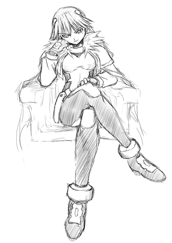 quattro (lyrical nanoha and 1 more) drawn by yu_lulu_(uka) and yuuka_(o.t.kingdom)