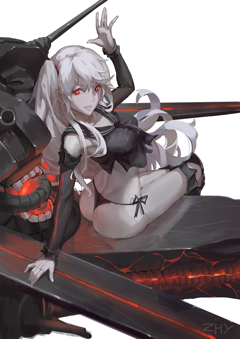 aircraft carrier princess (kantai collection) drawn by z.h.y