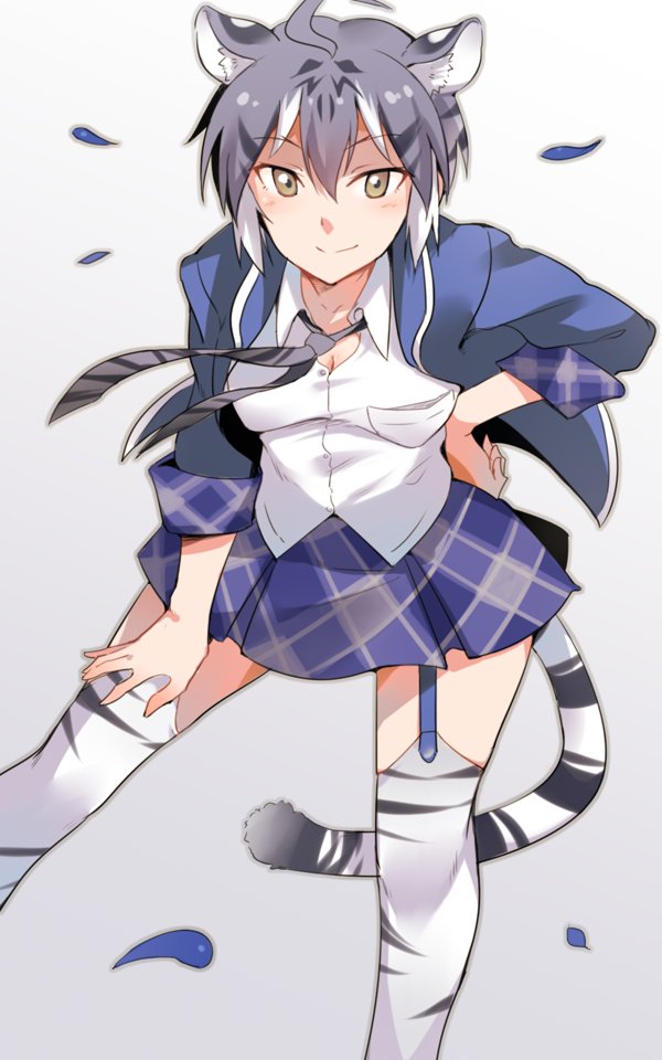 maltese tiger (kemono friends) drawn by em_(totsuzen_no_hakike)