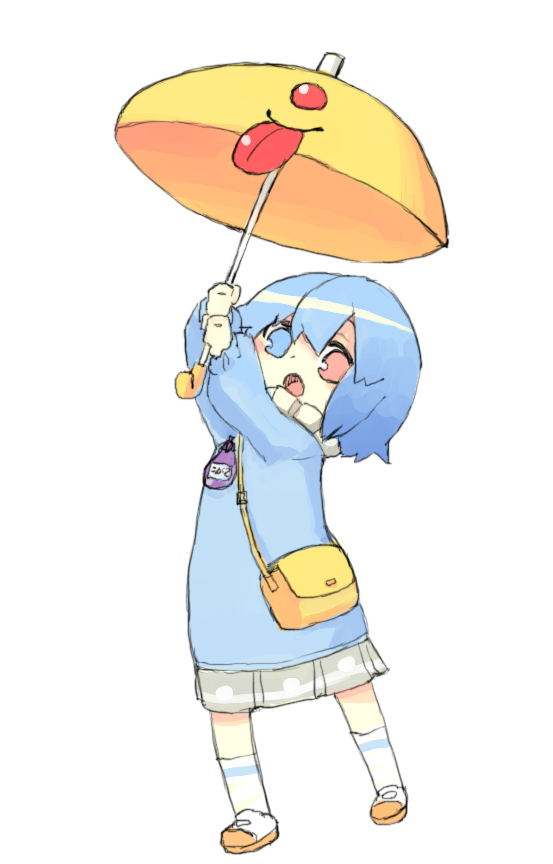 tatara kogasa (touhou) drawn by yunuki_uta