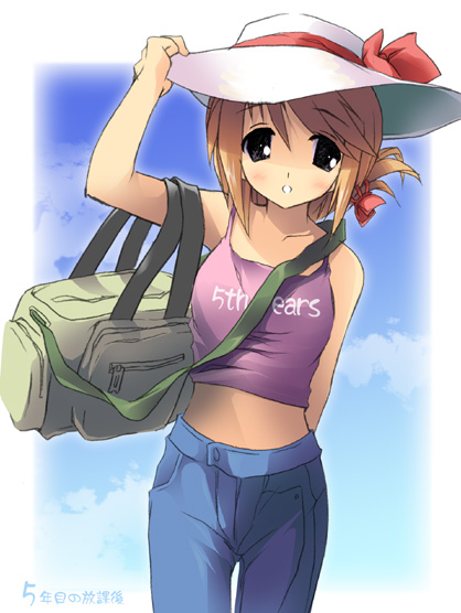 komaki manaka (to heart and 1 more) drawn by kantoku