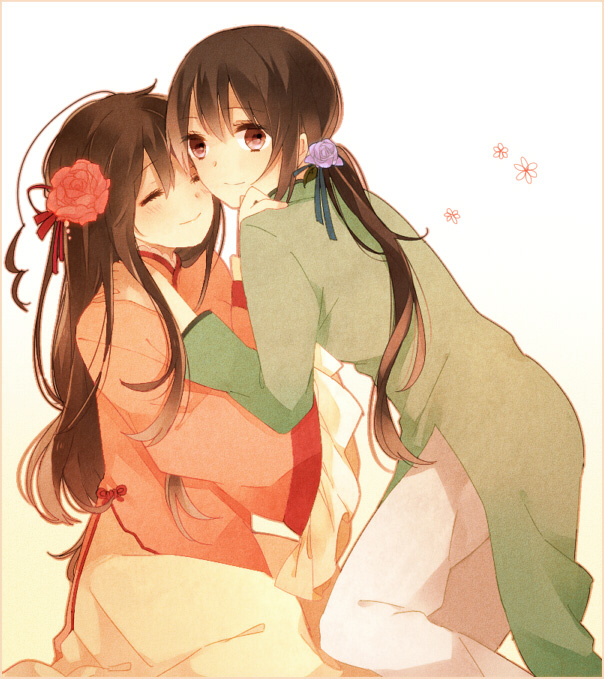 taiwan and vietnam (axis powers hetalia) drawn by yori_(y_rsy)