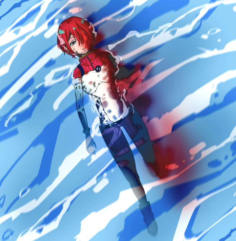 amate yuzuriha (gundam and 1 more) drawn by raya_(yuri15923)