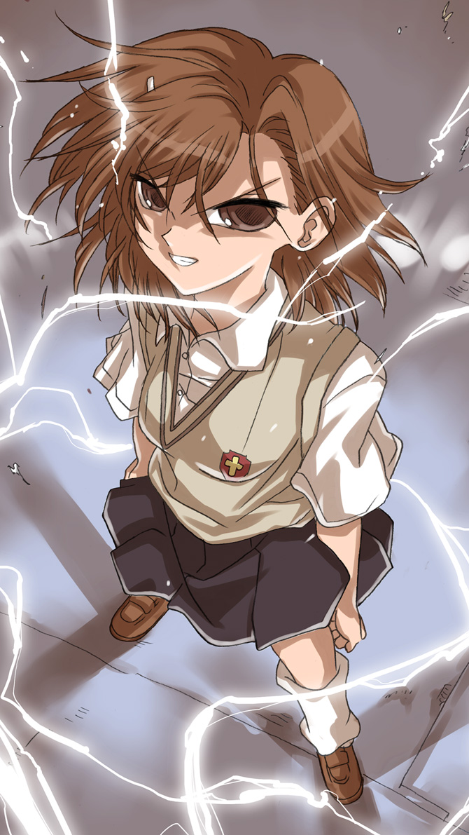 misaka mikoto (toaru majutsu no index and 1 more) drawn by kyouno_aki