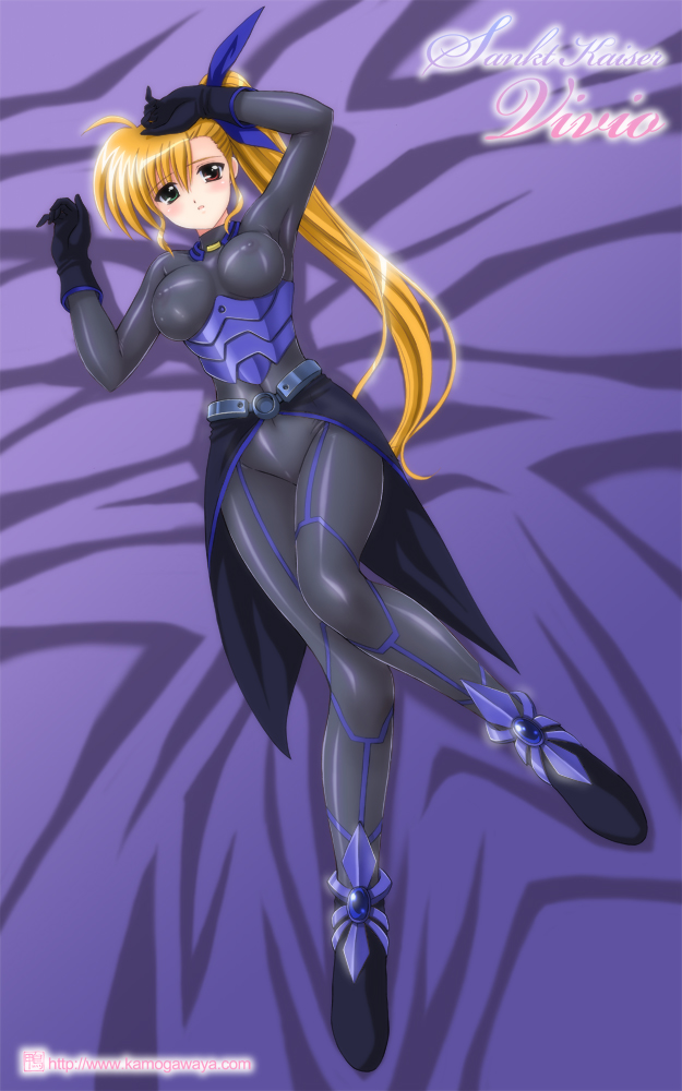 vivio (lyrical nanoha and 1 more) drawn by kamogawa_tanuki