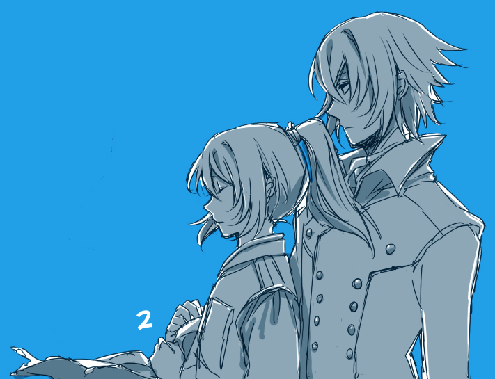 yukimura chizuru and chikage kazama (hakuouki shinsengumi kitan) drawn by yamano_(151515)