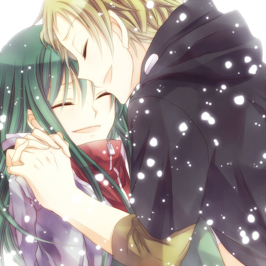 kido tsubomi and kano shuuya (kagerou project) drawn by minorikoike