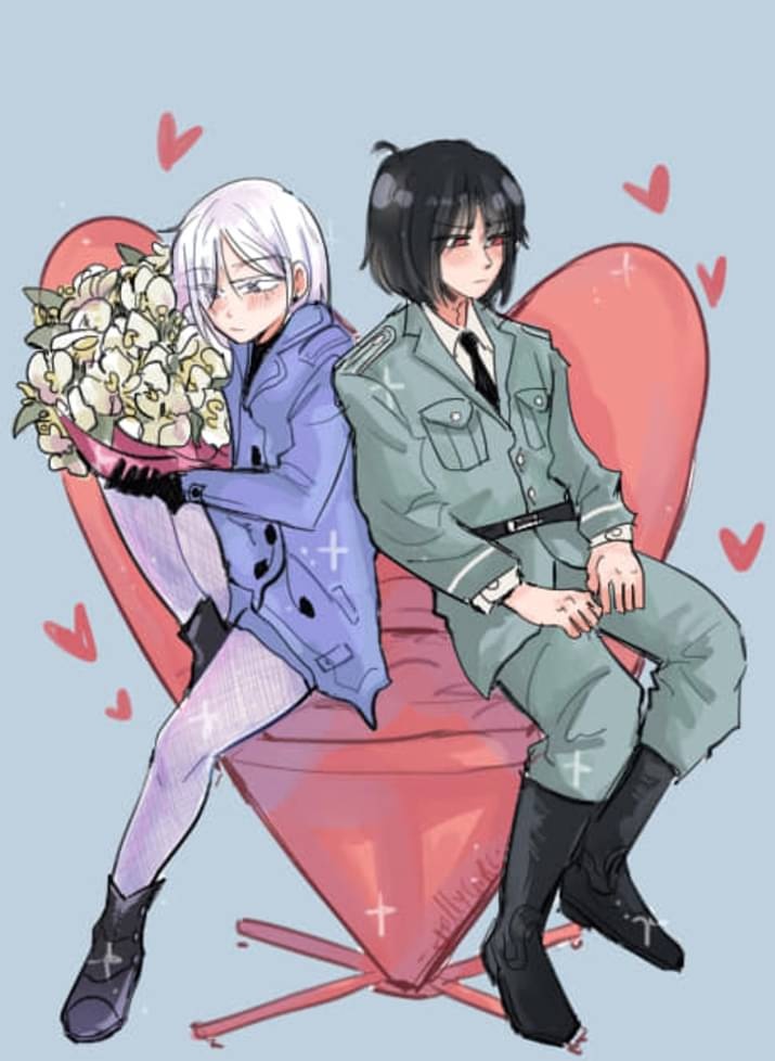 yuri briar and fiona frost (spy x family) drawn by shawolsh1
