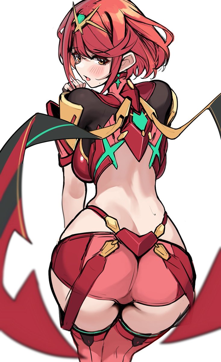 pyra (xenoblade chronicles and 1 more) drawn by matrix16