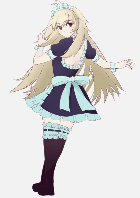 arcueid brunestud and archetype earth (tsukihime) drawn by tam002