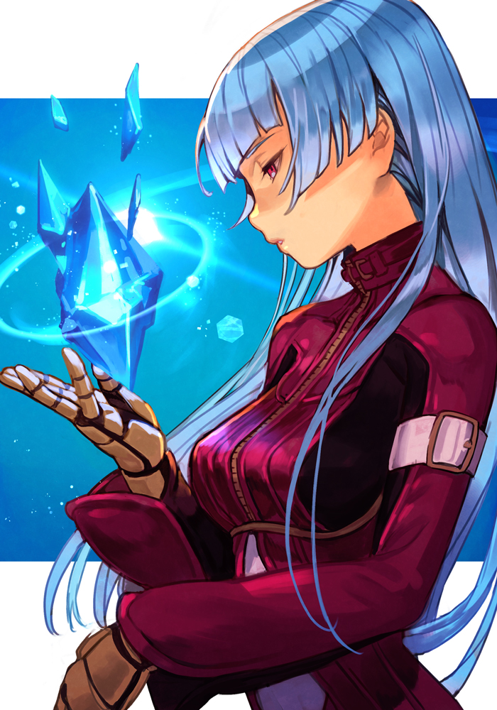 kula diamond (the king of fighters and 1 more) drawn by hungry_clicker
