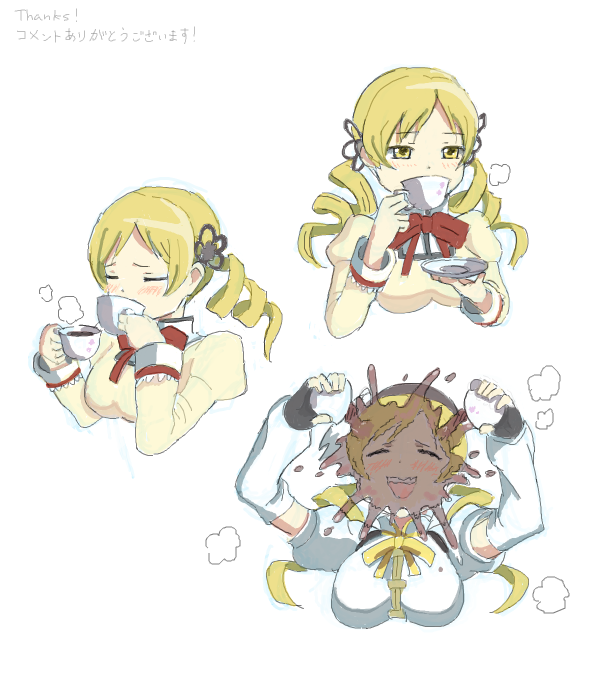 tomoe mami (mahou shoujo madoka magica) drawn by nao-08