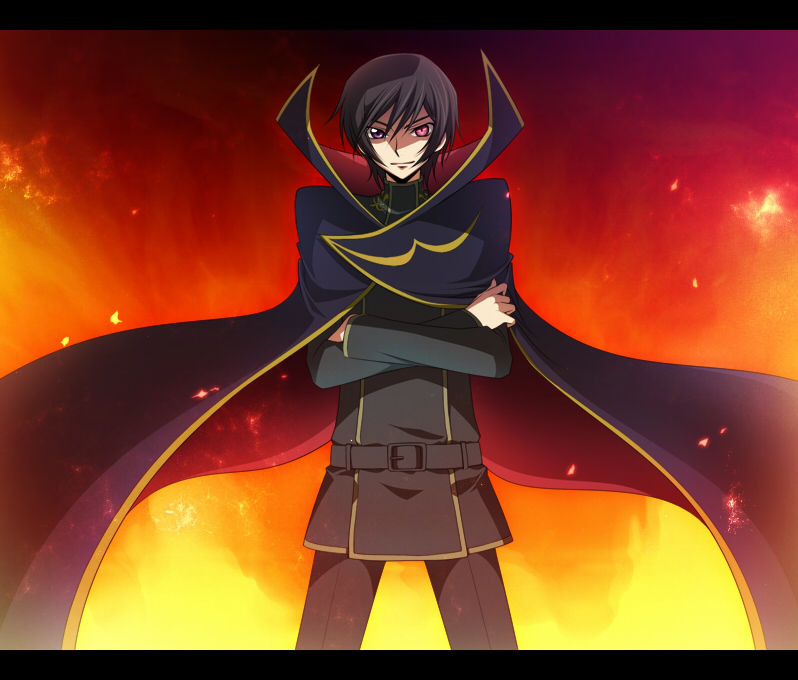 lelouch vi britannia and zero (code geass) drawn by jyuru