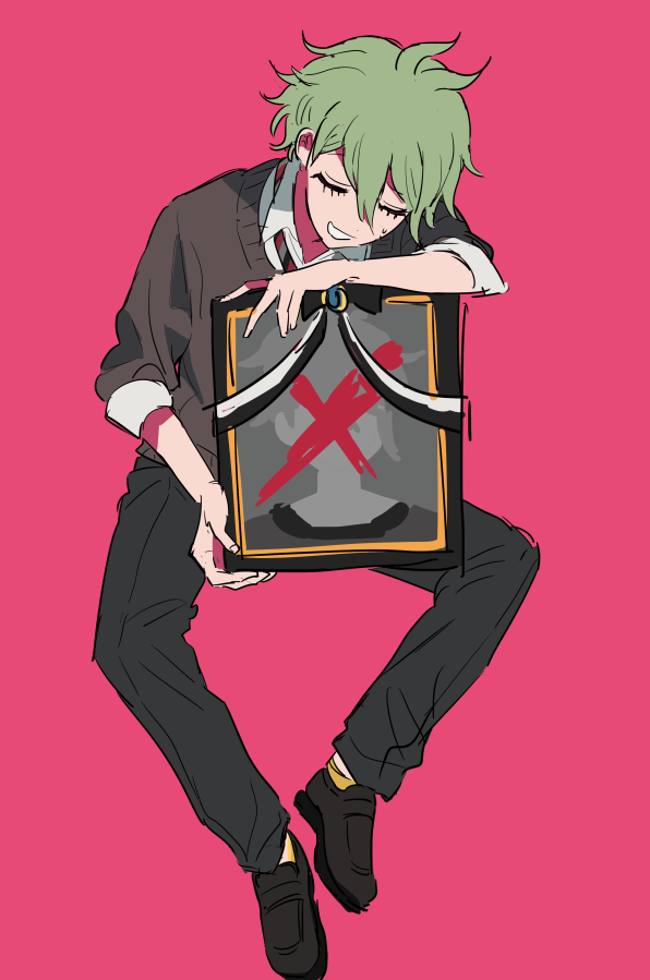 amami rantaro (danganronpa and 1 more) drawn by nabu_(d4ng4nn6bu12)