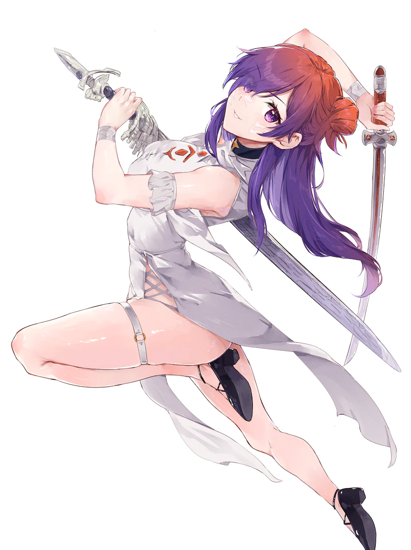 arval and female shez (fire emblem and 2 more) drawn by yuuri_(orz_commushows)