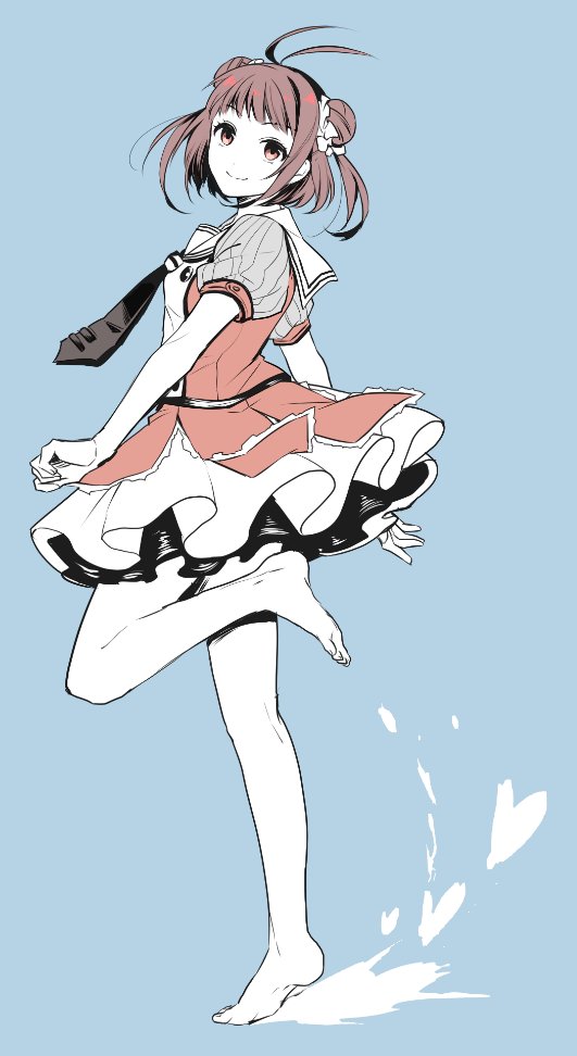 naka and naka kai ni (kantai collection) drawn by nagomi_(mokatitk)