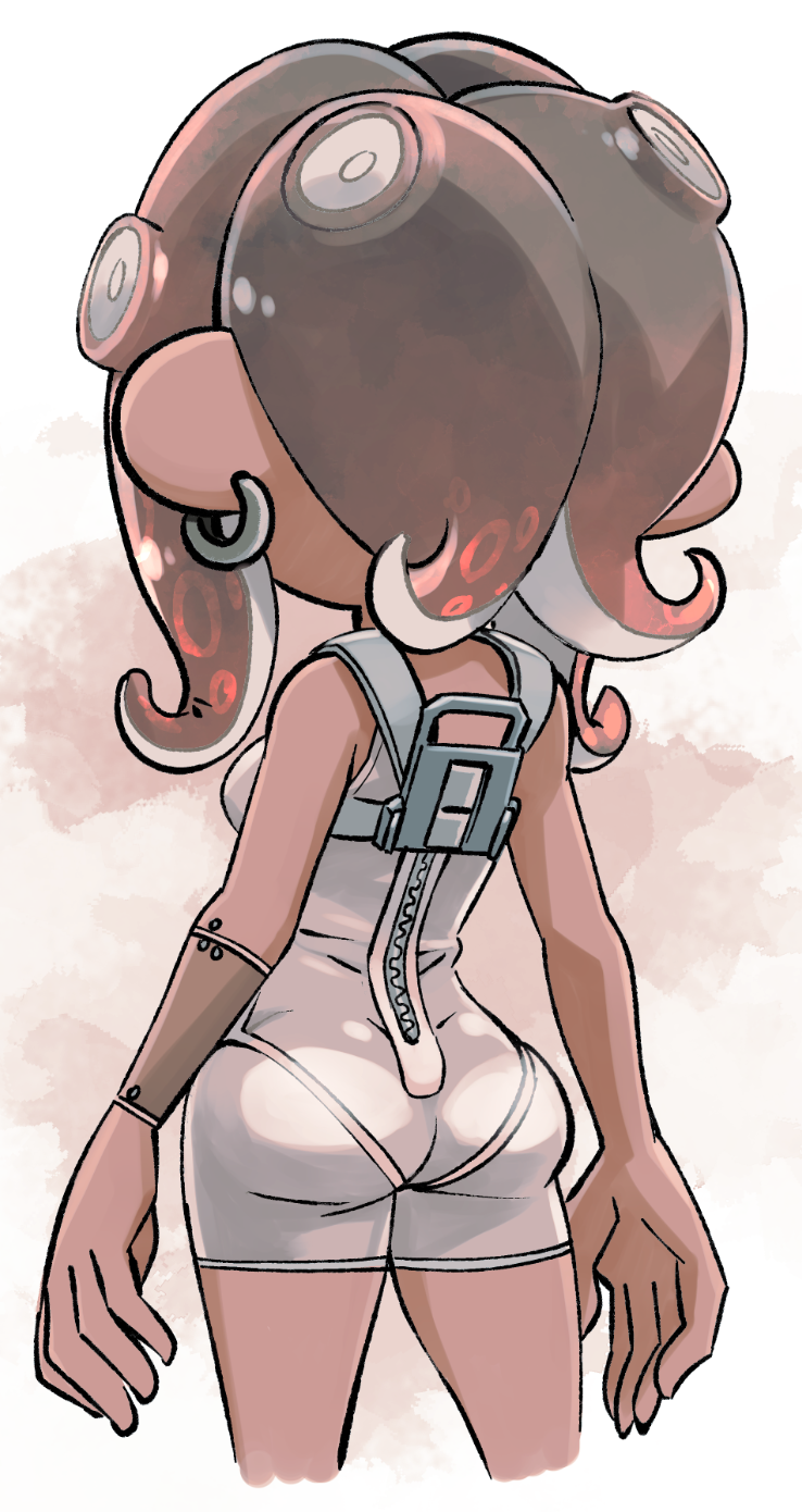 octoling player character, octoling girl, and agent 8 (splatoon and 2 more) drawn by muramasa_mikado