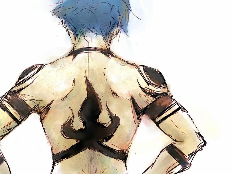 kamina (tengen toppa gurren lagann) drawn by moyashi_(narukami)