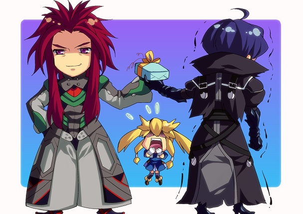 clarissa arwin, felius arwin, and kressen (wild arms and 1 more) drawn by enoo