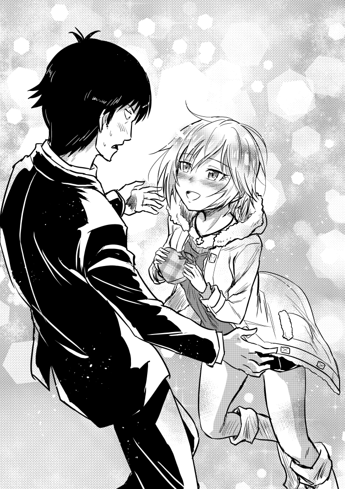 producer and anastasia (idolmaster and 1 more) drawn by kuboken