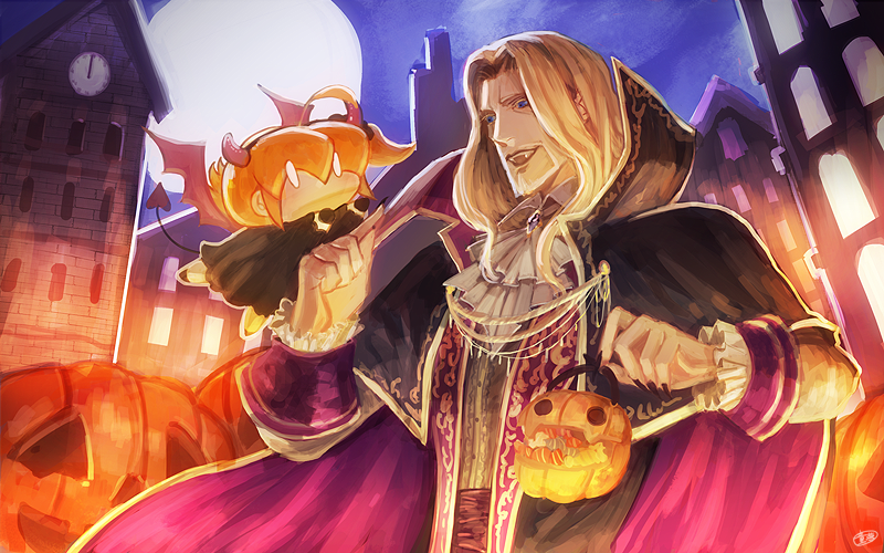 fujimaru ritsuka and vlad iii (fate and 2 more) drawn by doumu_(airen)