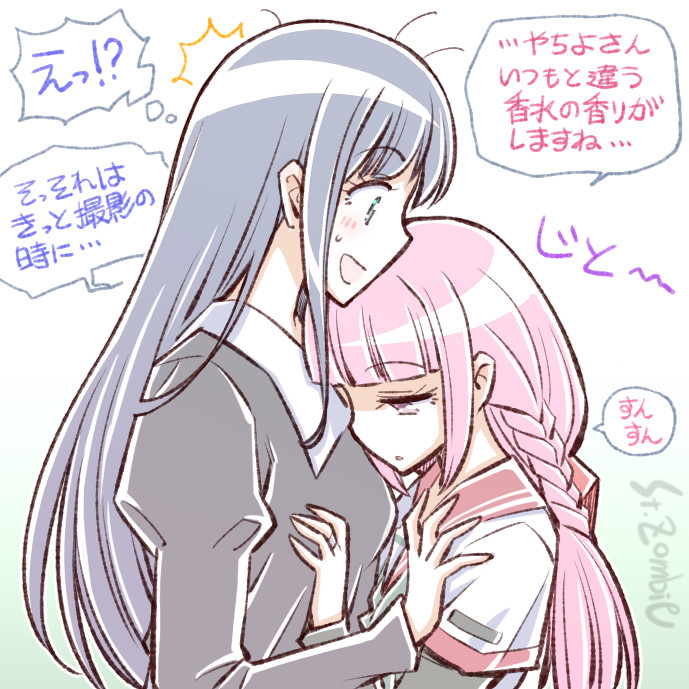 tamaki iroha and nanami yachiyo (mahou shoujo madoka magica and 1 more) drawn by studiozombie
