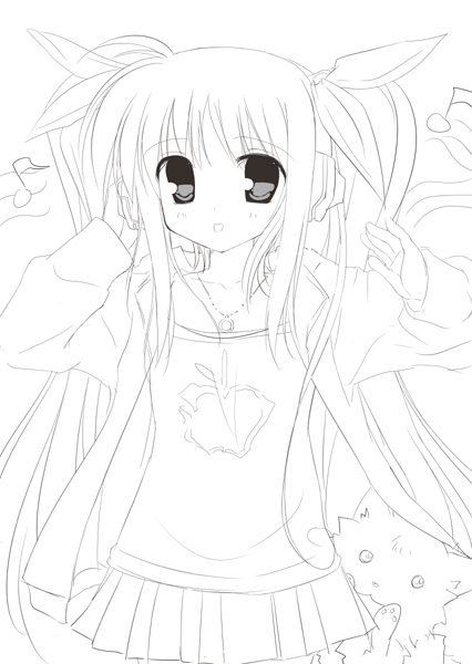 fate testarossa and arf (lyrical nanoha and 2 more) drawn by kanna_ryouto