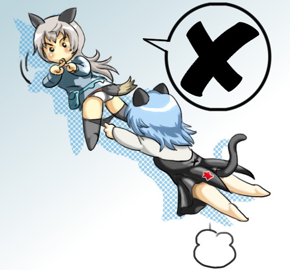 sanya v. litvyak and eila ilmatar juutilainen (world witches series and 1 more) drawn by katuhata