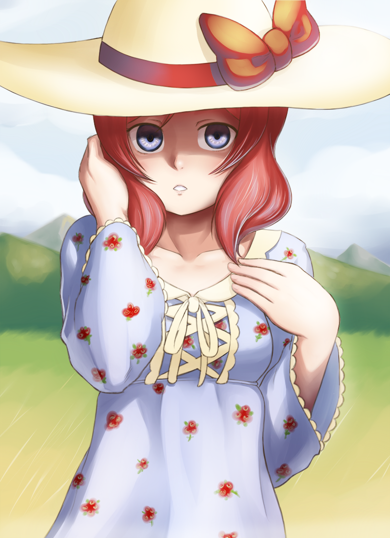 nishikino maki (love live! and 1 more) drawn by finalcake