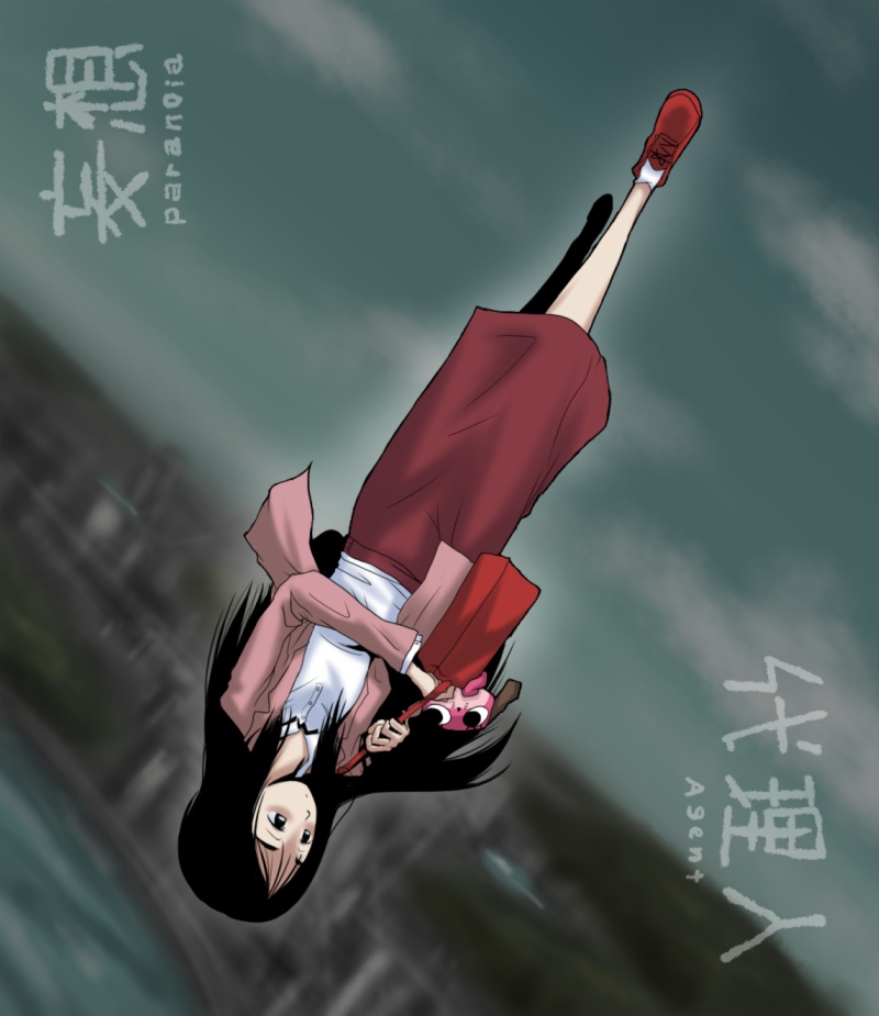 maromi and sagi tsukiko (mousou dairinin) drawn by oso_(toolate)