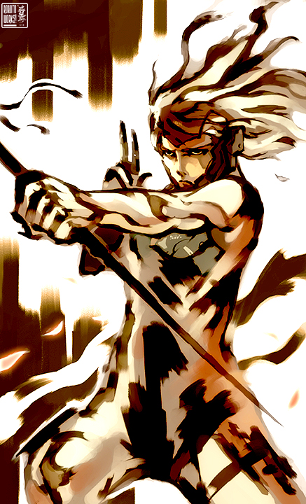 raiden (metal gear and 1 more) drawn by robert_kim