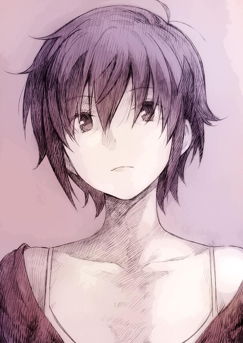 nagato yuki (suzumiya haruhi no yuuutsu) drawn by puyo_(puyotopia)