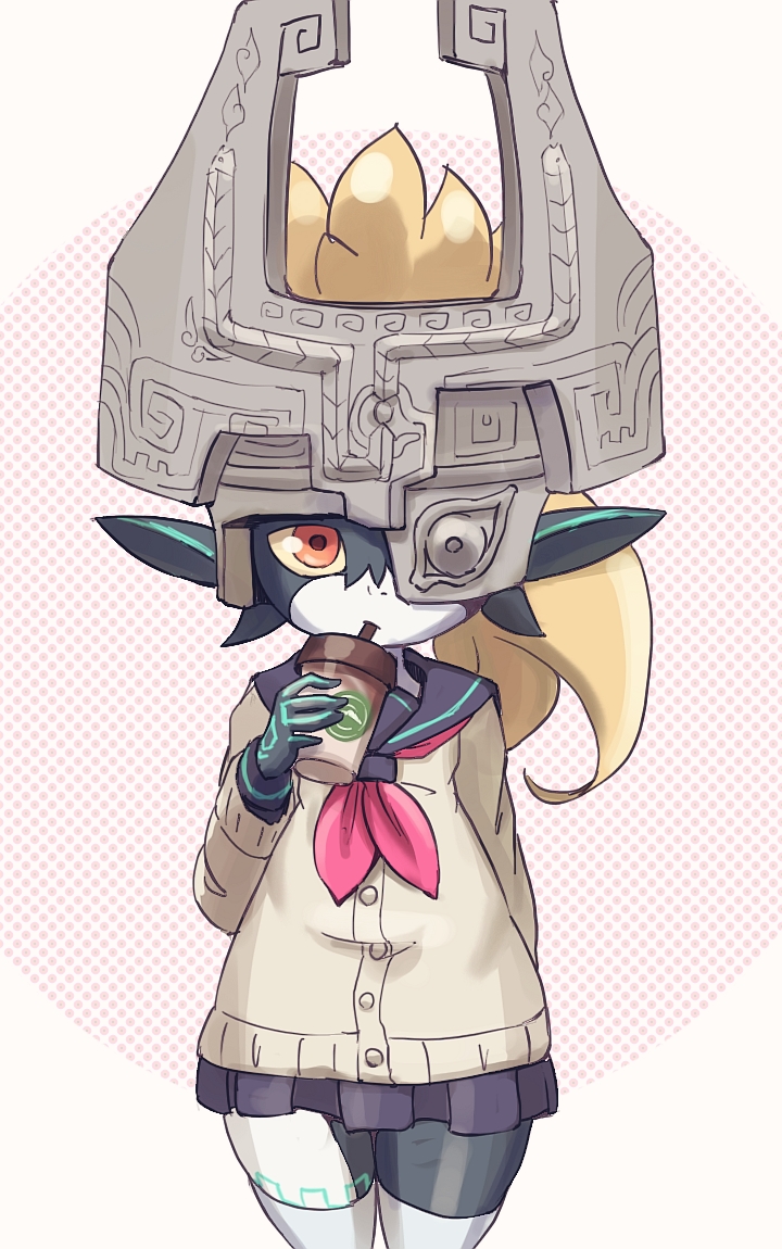 midna (the legend of zelda and 1 more) drawn by saburou_(jako)