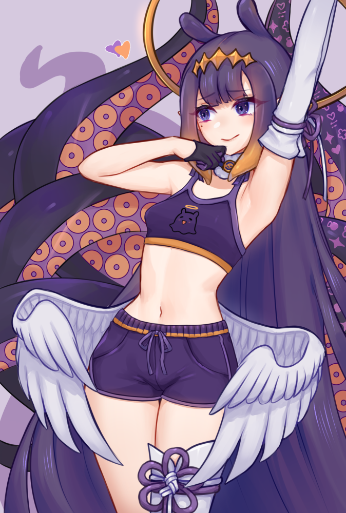 ninomae ina'nis (hololive and 1 more) drawn by arynah