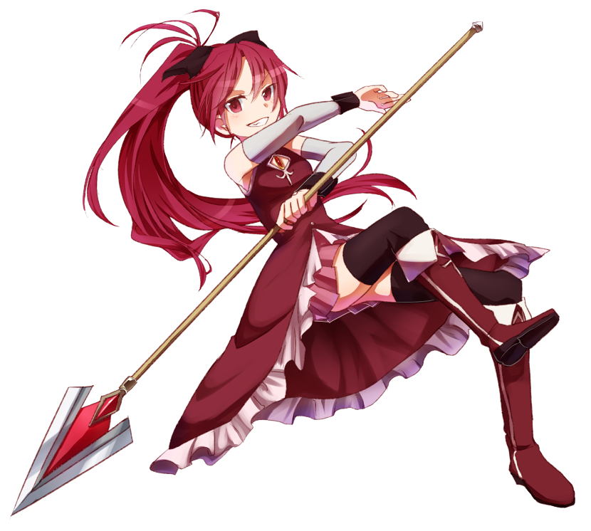 sakura kyoko (mahou shoujo madoka magica) drawn by momobosi