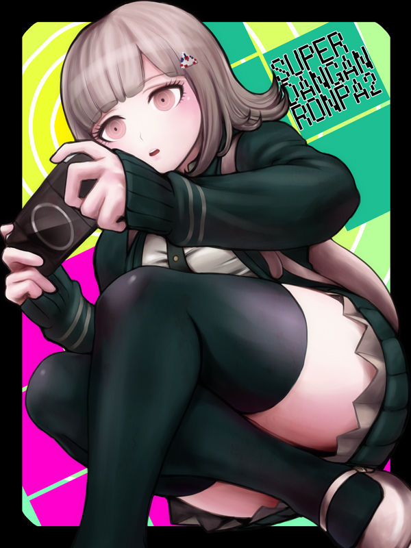 nanami chiaki (danganronpa and 2 more) drawn by toshiro1017