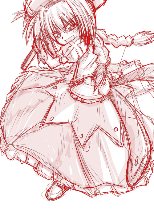 vita and graf eisen (lyrical nanoha and 2 more) drawn by mitsurugi_tsurugi