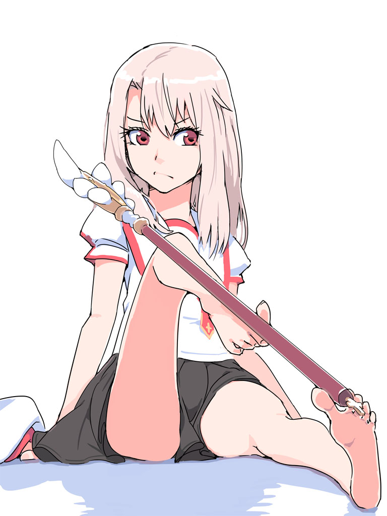 illyasviel von einzbern and magical ruby (fate and 1 more) drawn by akinbo_(hyouka_fuyou)