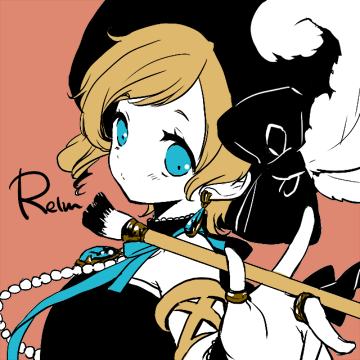relm arrowny (final fantasy and 1 more) drawn by kobayashi_kabura