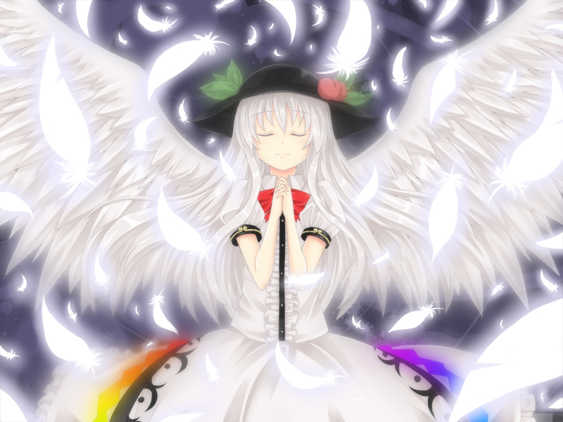 hinanawi tenshi and g-tenko-r (touhou and 1 more) drawn by awai_shiro