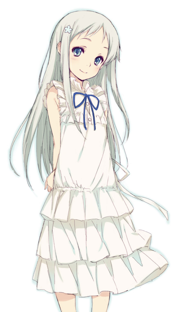 honma meiko (ano hi mita hana no namae wo bokutachi wa mada shiranai.) drawn by kawata_hisashi